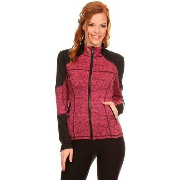 Women's Active Wear Zip Up Jacket