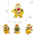 thumbnail image 3 of Bowser Mario Plush Toys King K.Rool Meowser Female Bowser Cartoon Game Toys Stuffed Dolls Birthday Christmas Gifts For Kids, 3 of 5