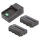 thumbnail image 1 of Batería VILTROX NP-F550 recargable USB-C x2 de 2200 mAh con cargador, 1 of 3