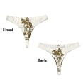 thumbnail image 3 of Fotbe Cattle Drive By Two Cowboys Tanga Sin Costuras para Mujer con Estampado – Panties Invisibles, Transpirables y Cómodos para Uso Diario-X-Small, 3 of 6