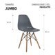 thumbnail image 2 of Silla Minimalista Estilo Moderno Kit 4 Gaon  Eames Minimalista, 2 of 8