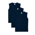 thumbnail image 5 of Yazbek Men's Heavy Weight (5.9-Ounce) Crew Neck Sleeveless Muscle T-Shirt (3-Pack), 5 of 6