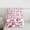 White Light Pink, variant on Manfei Purple White Butterfly Bedding Comforter Set 2pcs for Girls, Animal Theme Twin Comforter Sets, Cartoon Wildlife Bedding Set, Super Cozy Room Decor