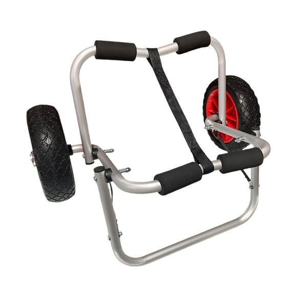 Almencla Boat Kayak Canoe Cart Paddleboard Lightweight Elastic Strap Canoe Beach Cart