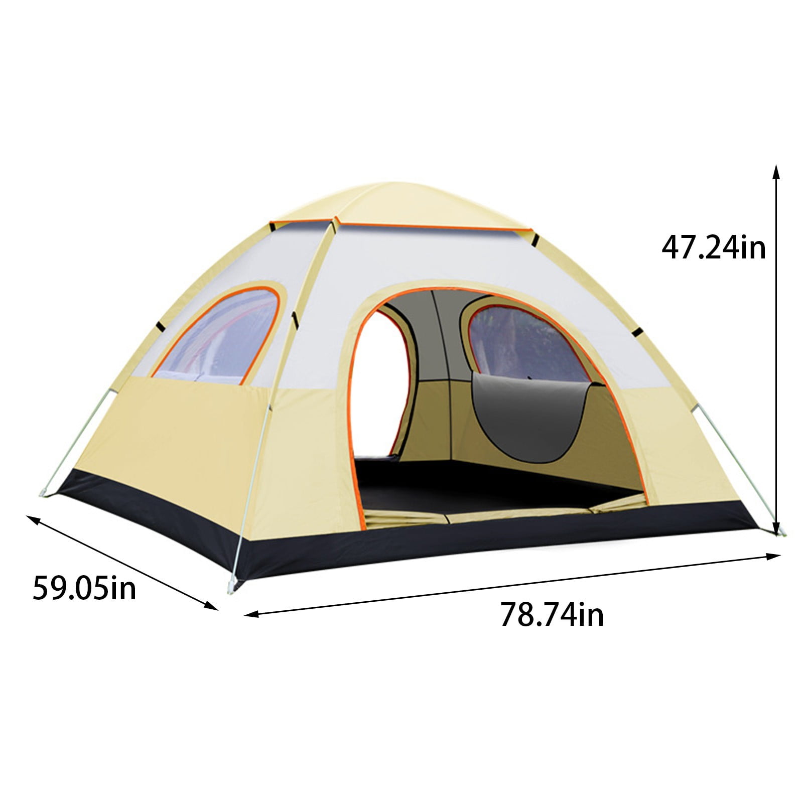 SHENGXINY 2 Person Camping Tent with Storage Bag