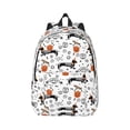 thumbnail image 2 of Rocae Halloween Dachshund for Durable Canvas Backpack Leisure Large Bag Travel Rucksack Multi-function Backpack Small, 2 of 8