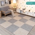 thumbnail image 5 of Alfombrilla de espuma con vetas de madera para suelo, alfombrilla para escalar, para el hogar, sala de estar, rompecabezas, alfombrilla para gatear, alfombrilla de espuma, 5 of 5