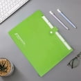 thumbnail image 1 of A4 Expanding File Folder 5 Pockets Accordion Document Organizer Plastic Multi Layer File Bag For Office Assorted Colors, 1 of 6