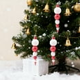 thumbnail image 1 of xihome Set de 3 bolas navideñas de plstico de colores con ganchos para colgar, ideales para decorar el rbol, fiestas, bodas y otras ocasiones especiales., 1 of 6