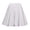 BB-01-White, variant on QATAINLAV Woman Pleated Mini Skirt Summer Casual High Waisted Skater Tennis Skirts Solid Color School Uniforms White S