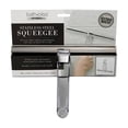 thumbnail image 4 of Bath Bliss Stainless Steel Squeegee with Acrylic Handle, 4 of 9