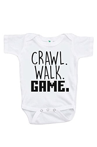 crawl walk fish onesie walmart