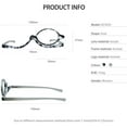 thumbnail image 6 of OCCI CHIARI Eye Make Up Reading Glasses Women Magnifying Eyewear Rotatable Cosmetic Eyeglasses 100 125 150 175 200 225 250 275 300 350 400 500 600(Black 2.0), 6 of 7