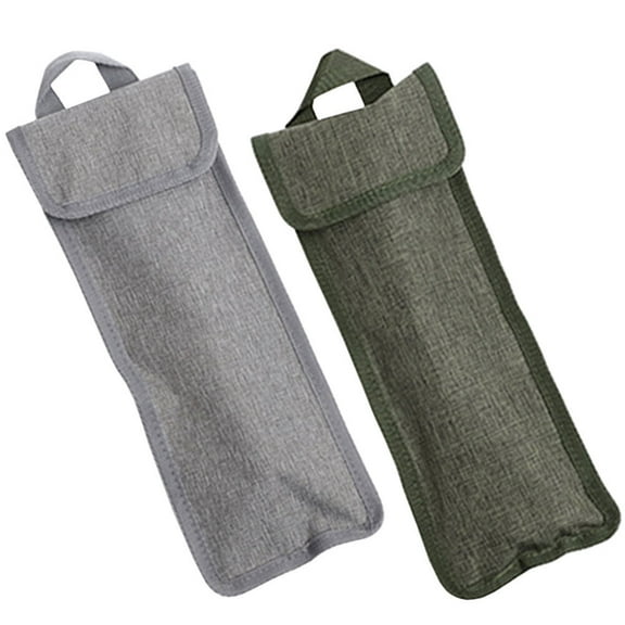 WHAMVOX 2 Pcs Peg Nail Bag Easy to Carry Tent Stake Bag 32.50X12.00X1.00CM