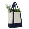 thumbnail image 4 of Planet E Canvas Tote Bag, Reusable Grocery Bag, Shopping Bag Eco-Friendly, 4 of 9