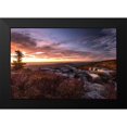 thumbnail image 2 of Amos, Andy 18x13 Black Modern Framed Museum Art Print Titled - Sunrise in Fall III, 2 of 5