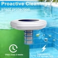 thumbnail image 4 of IVY&LANE Solar Pool Cleaner, Floating Water Cleaner and Purifier, Copper for Pool 35,000 Gallons, Large Solar Panel & 2 Sets of Fittings, Floating Water Cleaner for Above Ground Pool & Inground Pool, 4 of 8
