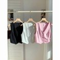 thumbnail image 4 of 3 Pcs Manches Femmes Vêtements Décontractés Hauts Unis, 4 of 5