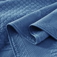 thumbnail image 5 of MarCielo 3-Piece Embroidered Quilt Bedspread Set, Oversized, 5 of 5