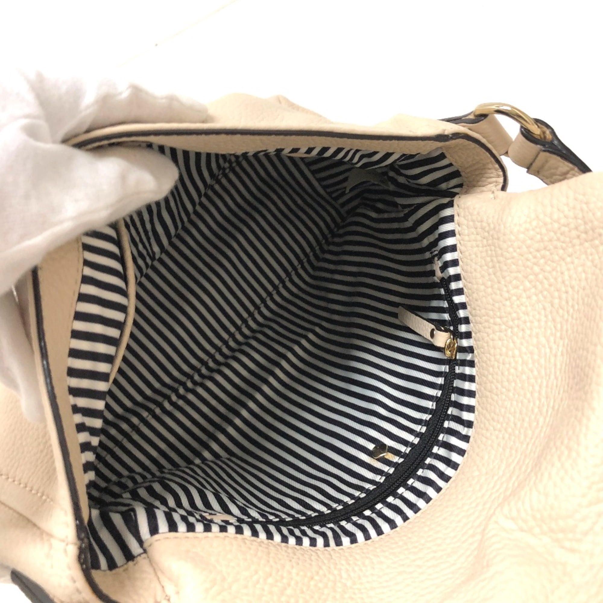 Pre-Owned Kate Spade PXRU6223 Crossbody Bag 2WAY Hand Bag Shoulder Bag Light Beige (Good)