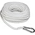 thumbnail image 3 of SeaSense 1/4" x 100' Poly Hollow Braide Anchor Line, White, 3 of 3