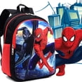 thumbnail image 3 of Disney-mochila con patrón de Spiderman para niños, mochila escolar pequeña de los vengadores, Iron Man, Capitán América, bolsa de viaje, regalo, 3 of 4