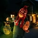 thumbnail image 3 of Juego de 2 luces solares colgantes de piña para exteriores, impermeables (60 LED), 3 of 5