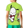 thumbnail image 6 of Sanrio Pochacco Kids T-Shirt 3d Printed Graphic T-Shirts Boys And Girls Short Sleeve Shirts For Youth Kids X-Small, 6 of 6