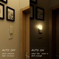 thumbnail image 4 of Luz nocturna LED enchufable de 3 uds, luz nocturna LED de brillo ajustable con sensor automático de anochecer a amanecer Namotu LRWJ317, 4 of 7