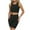 Black, variant on HUJlwoi Womens Loungewear Set Ribbed Sleeveless Slim Fit Pajama Tank Tops with Shorts Fashionable Solid Color Ladies Sleepwear 2025