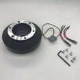 thumbnail image 3 of DYNWAVECA 141H Racing Steering Wheel Adapter for G37 2008 2009 2010 2011 2012 2013, 3 of 6