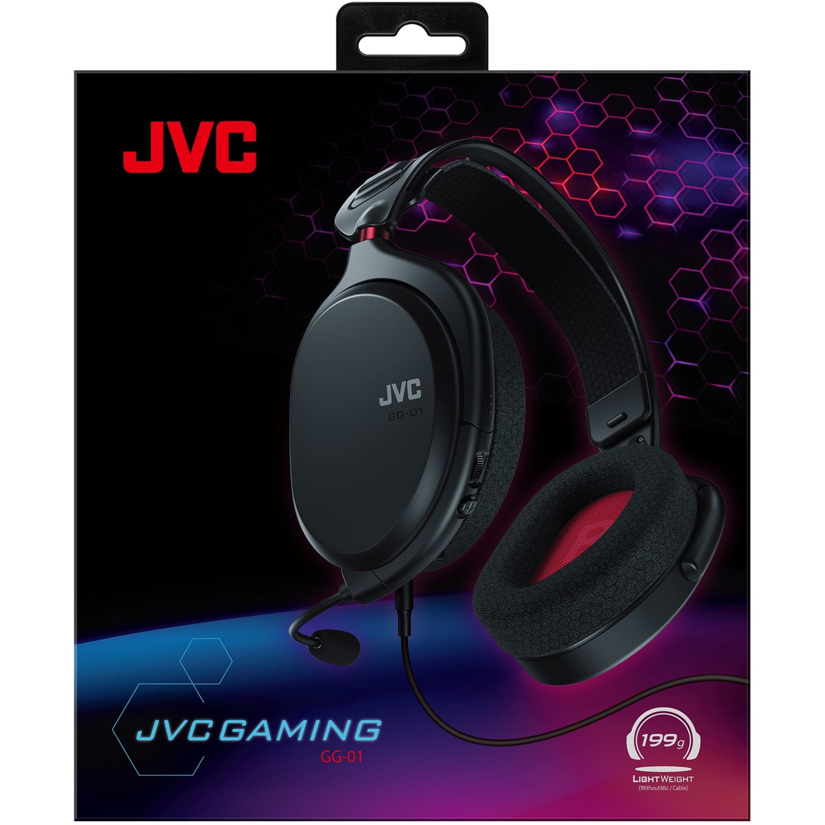 JVC GG-01 Gaming Headset, Black