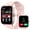pink color, variant on Smartwatch with 1.95" HD Display, Call Answering, 100+ Sports Modes, Sleep & Fitness Tracker, Built-In Alexa – Compatible with Android & iPhone