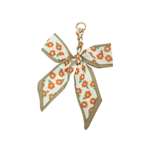 Vocoste 1 Pc Trendy Little Bow Handbag Charm Bag Accessories Coffee Color Orange