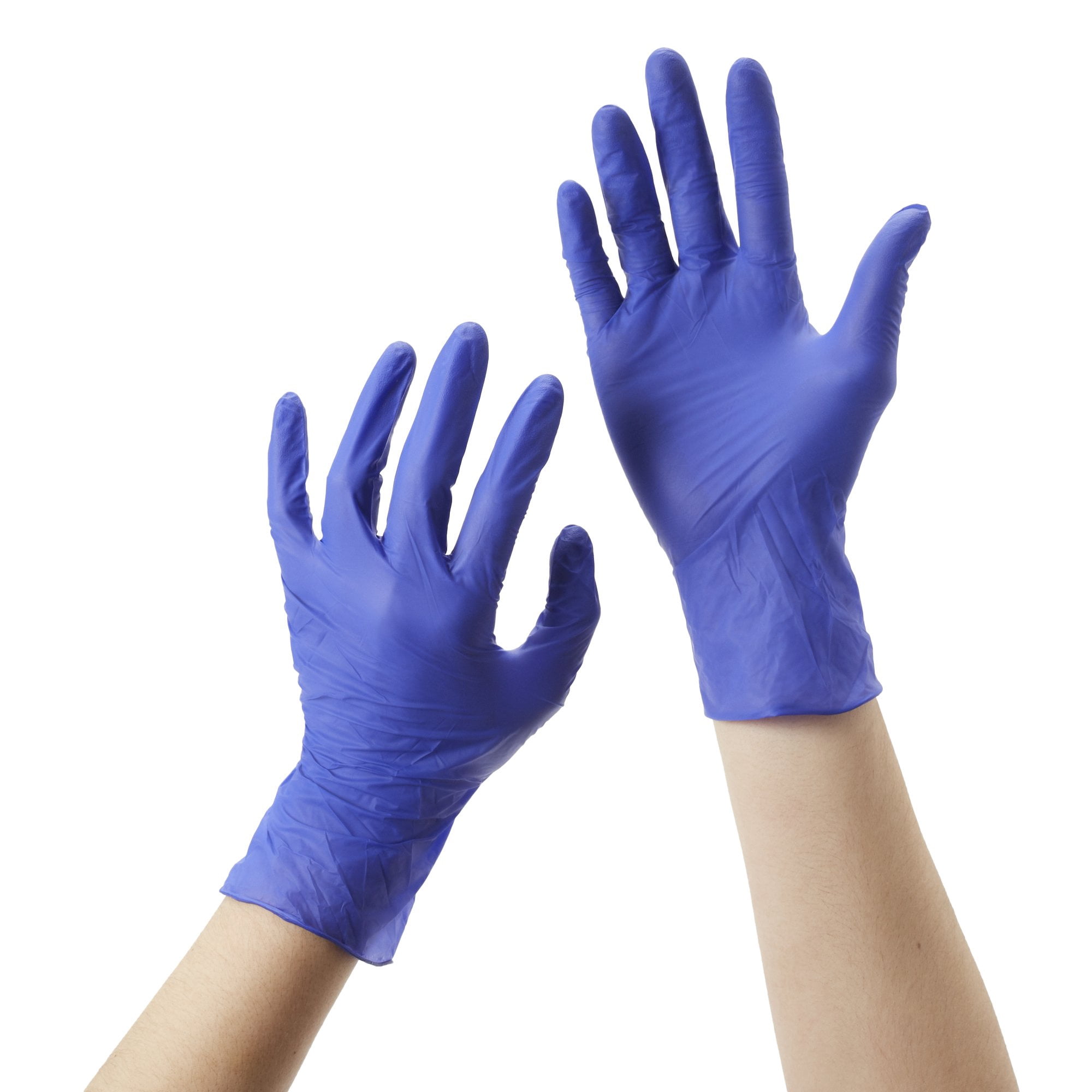 McKesson Confiderm 3.0 Disposable Nitrile Exam Glove Standard Cuff Length LARGE 14-6N36 2500 per Case