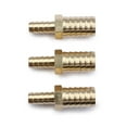 thumbnail image 4 of U.S. Solid 5/8 in Barb x 3/8 in Barb Brass Hose Barbed Fitting with 6 Clamps Pack of 3, 4 of 9