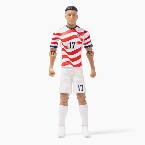 Banbo Toys SOCKERS 2026 USMNT Alejandro Zendejas (Home Jersey) 8" Collectible Soccer Action Figure