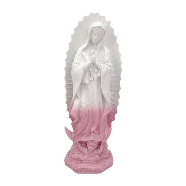 Figura de María, diseño europeo, decoración de entrada, regalo de resina, escultura religiosa Estilo H