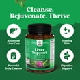 thumbnail image 2 of Natures Craft Liver Cleanse Detox & Repair with Milk Thistle Supplement, Lemon, 60 Gummies, 2 of 8