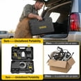 thumbnail image 5 of COZONY Cordless Pressure Washer with 6-in-1 Nozzle, 26FT Hose, 4.0Ah Battery, Yellow, 5 of 8