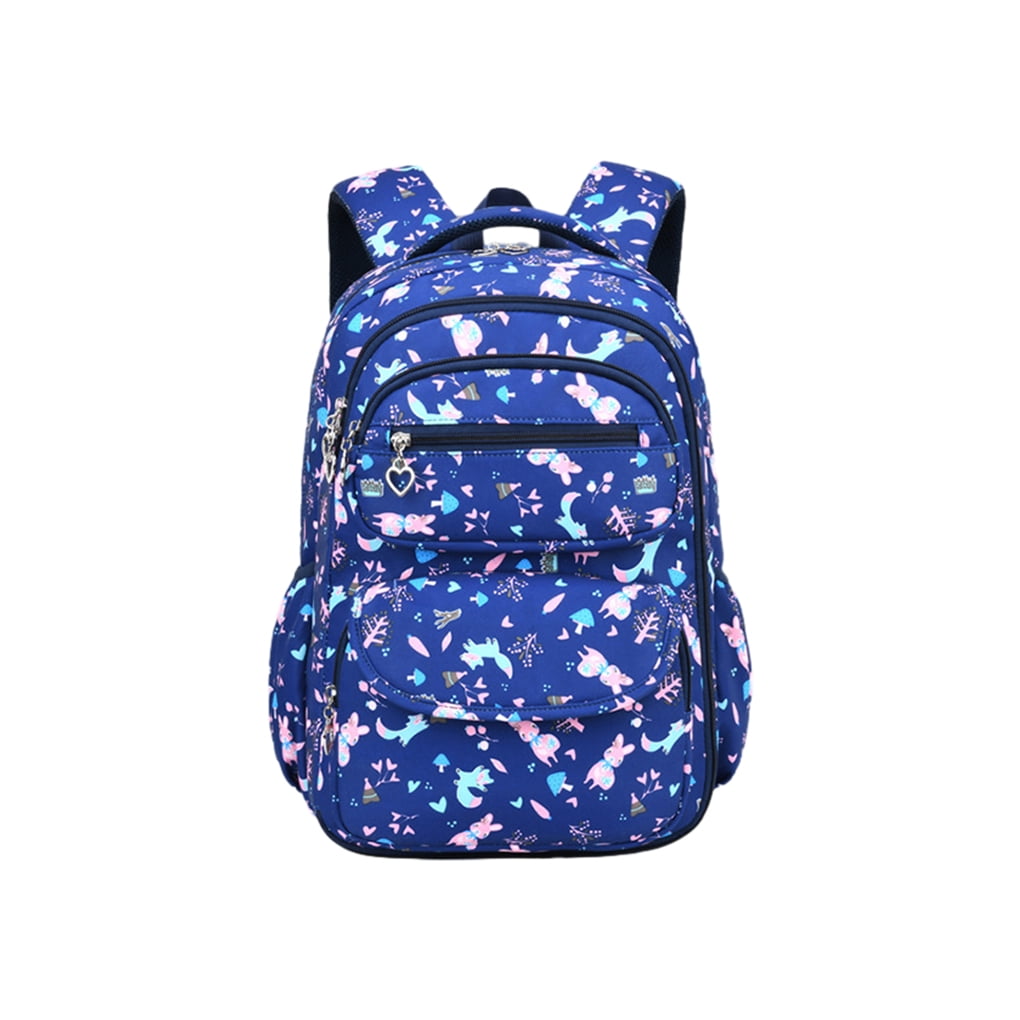 Thinsony Anti theft Backpacks For Student Valuables for At School Anti seismic Polyester Kids School Backpack dark blue trumpet 1Set Walmart