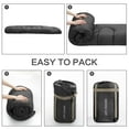 thumbnail image 6 of MOONCAST 0 ºC Sleeping Bags, Compression Sack Portable and Lightweight for Camping, Dark Gray, 6 of 6