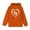 Orange, variant on Pounoo Hoodies for Teen Girls Casual Long Sleeve Hoodies Cute Oversized Fleece Pocket Sweatshirt Tops Boys Sweatshirts
