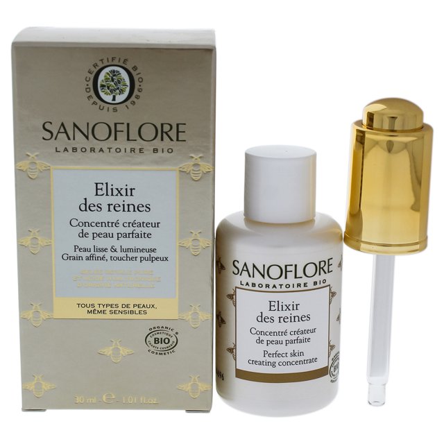 Elixir des Reines Sérum Éclat Perfecteur de Peau par Sanoflore pour Femmes - 1.01 oz Sérum