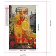 thumbnail image 2 of 5D DIY taladro redondo completo parcial AB diamante pintura jugo kit arte decoración 45x70cm, 2 of 9