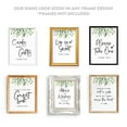 thumbnail image 3 of Koyal Wholesale Eucalyptus Leaves Wedding Signs Bundle Set for Ceremony, Reception Decor Signage, 8.5 x 11", 30-Pack, 3 of 5