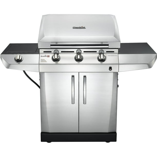 CharBroil Performance TRUInfrared T36D 3Burner Gas Grill with Side