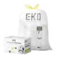 thumbnail image 1 of EKO Bolsas de Basura Tamaño F. 40-60 Litros. Rollo 60 unidades. Caja dosificación fácil. Compatible con bote de basura EKO, uso en cocina, doméstico, extrafuertes, con cordón EKO NA, 1 of 8