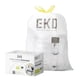 thumbnail image 1 of EKO Bolsas de Basura Tamaño F. 40-60 Litros. Rollo 60 unidades. Caja dosificación fácil. Compatible con bote de basura EKO, uso en cocina, doméstico, extrafuertes, con cordón EKO NA, 1 of 8