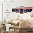 thumbnail image 4 of Elephant Stock Grand Teton Glow Wall Art - Horizontal Multi Panel Canvas - Living Room Wall Decor - Nature Multi Panel - Beige And Gray Decor - 29" x 12", 4 of 4